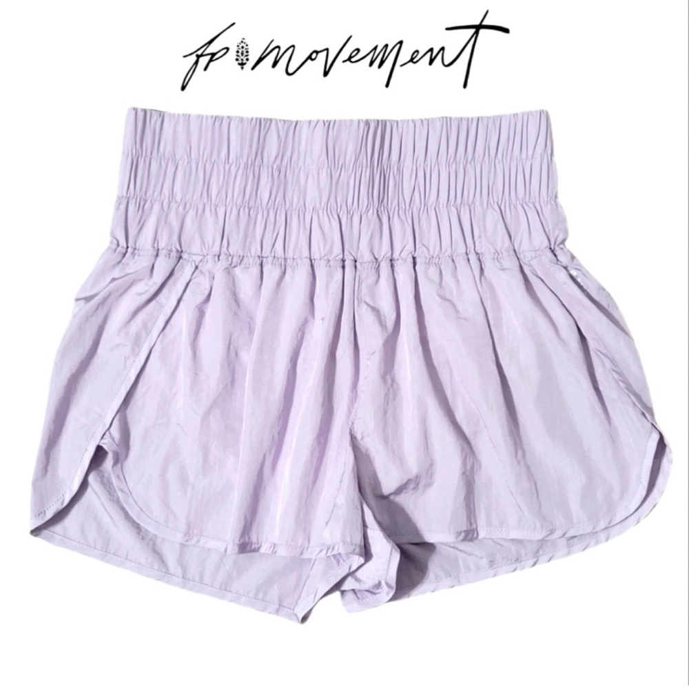 Free People Movement Purple The Way Home Shorts - Size:Medium
